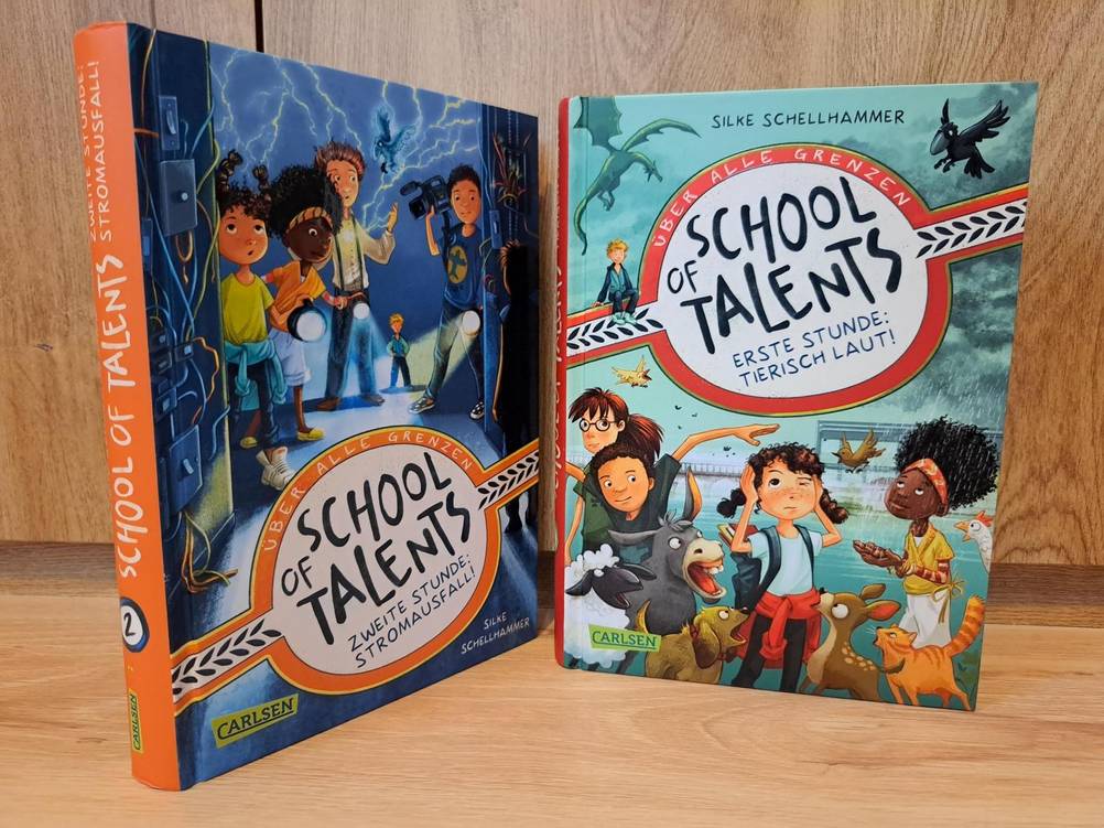 Zwei Bände der Kinderbuchreihe