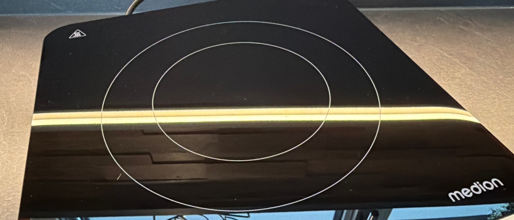 Das Kochfeld der Medion MD 17595