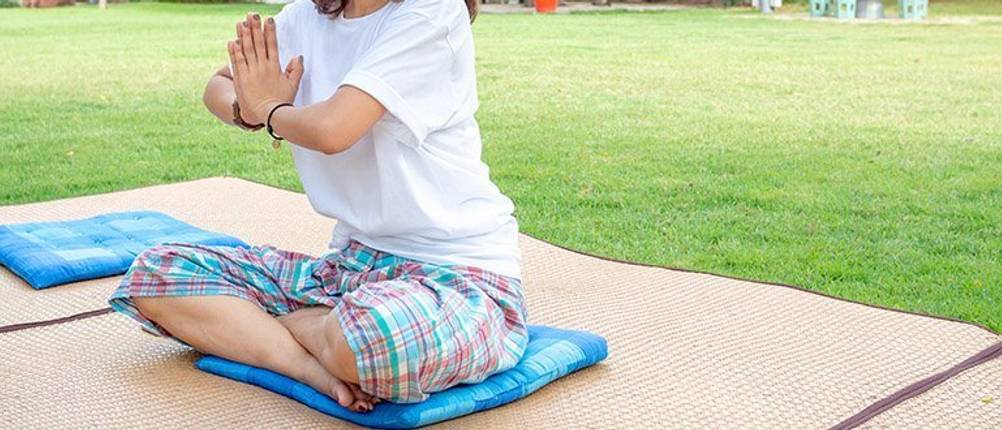 Meditationsmatte Test