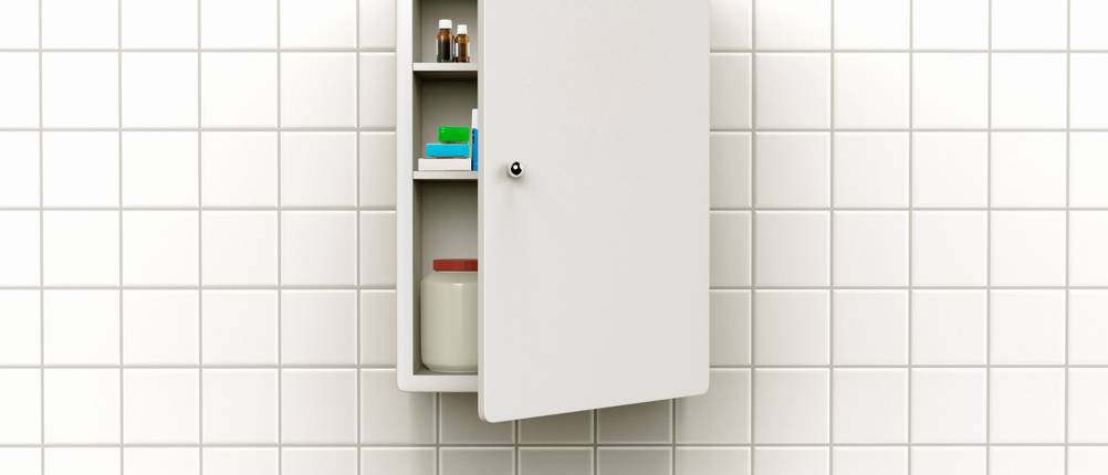 Medizinschrank-Test