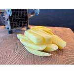 Mit dem Meisterklasse-Kartoffelhacker geschnittene Pommes
