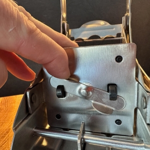 Arretierung am Meisterklasse-Kartoffelhacker