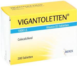 Vigantoletten sind die beliebtesten Vitamin D Tabletten.