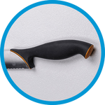 Brotmesser im Test: Messer mit Kunststoffgriff.