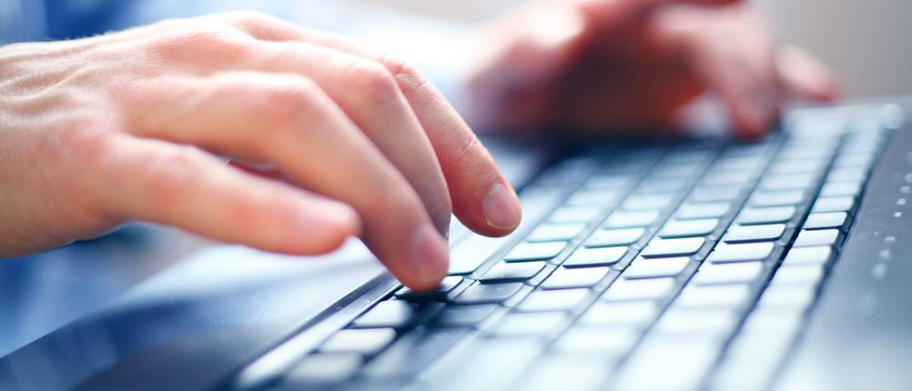 Microsoft-Tastatur-Test