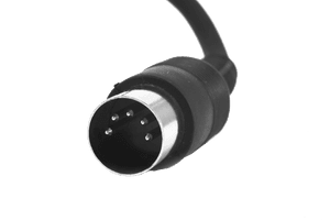 DIN-Stecker eines MIDI-Kabels