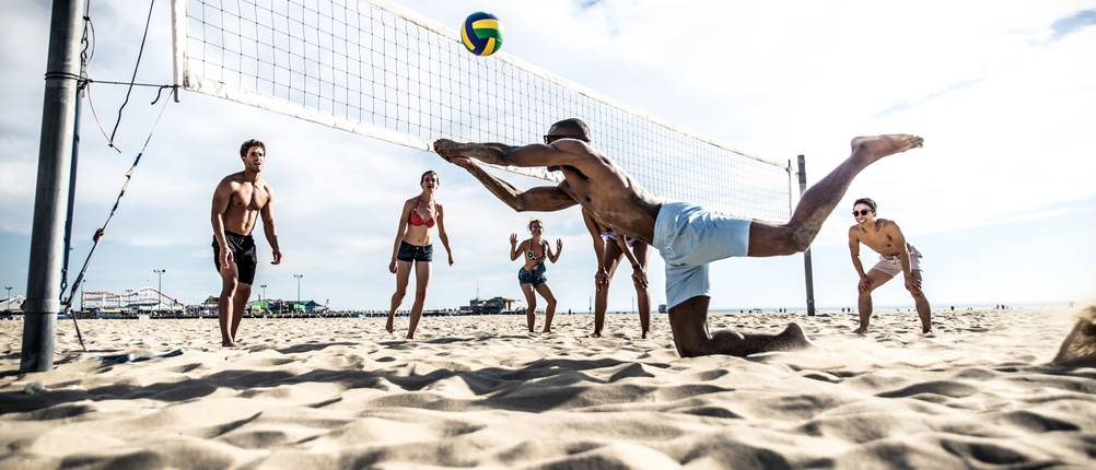 Mikasa-Beachvolleyball-Test