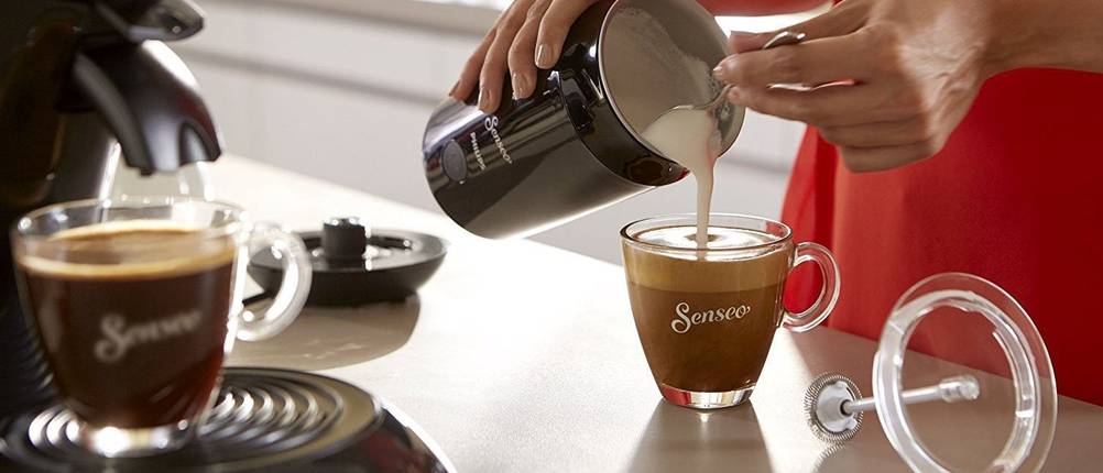 kaffeemaschine mit milchaufschäumer