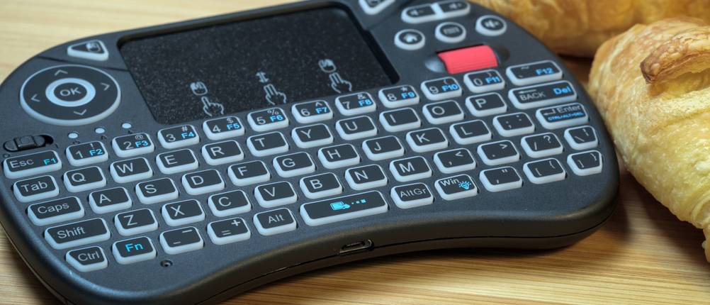 Mini-Tastatur Test