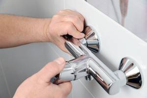 Mischbatterie Dusche
