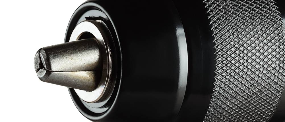 MK2-Bohrfutter-Test: Ein Bohrfutter in Nahaufnahme.