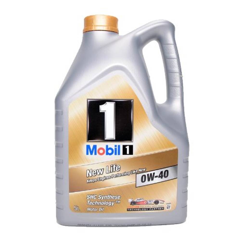 Das Öl 1 New Life 0W-40 von Mobil.