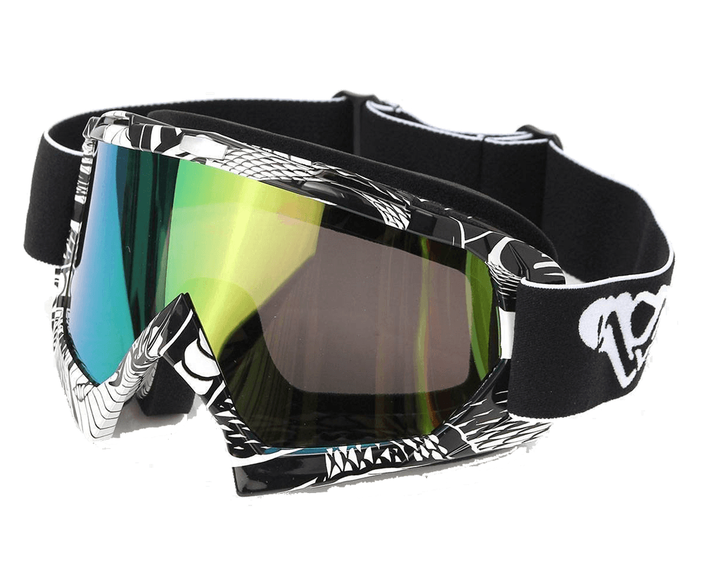 motocross-helm motocross-brille