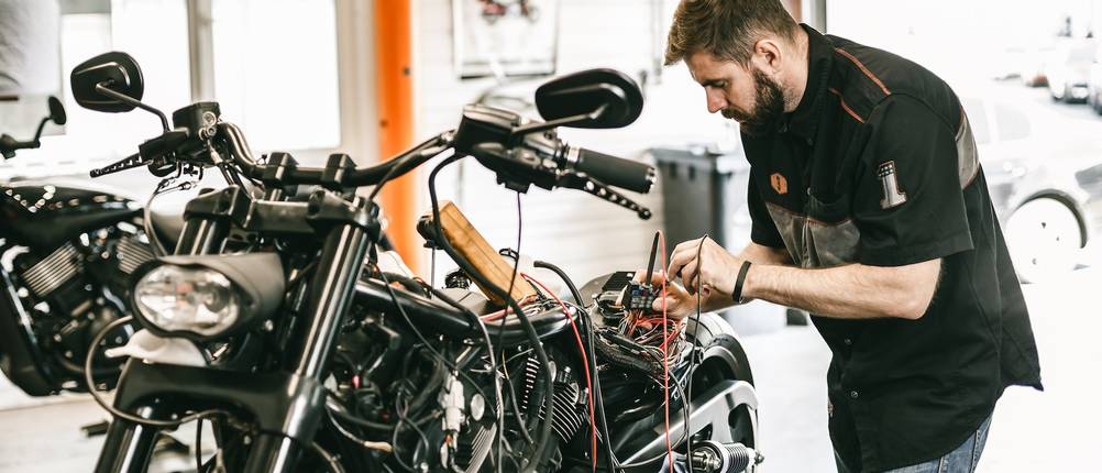 Motorrad Alarmanlage Diebstahlschutz