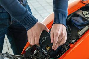 Motorradbatterie Gel