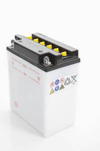Motorradbatterie Säure
