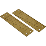 Mundharmonika-Stimmplatten im Test.
