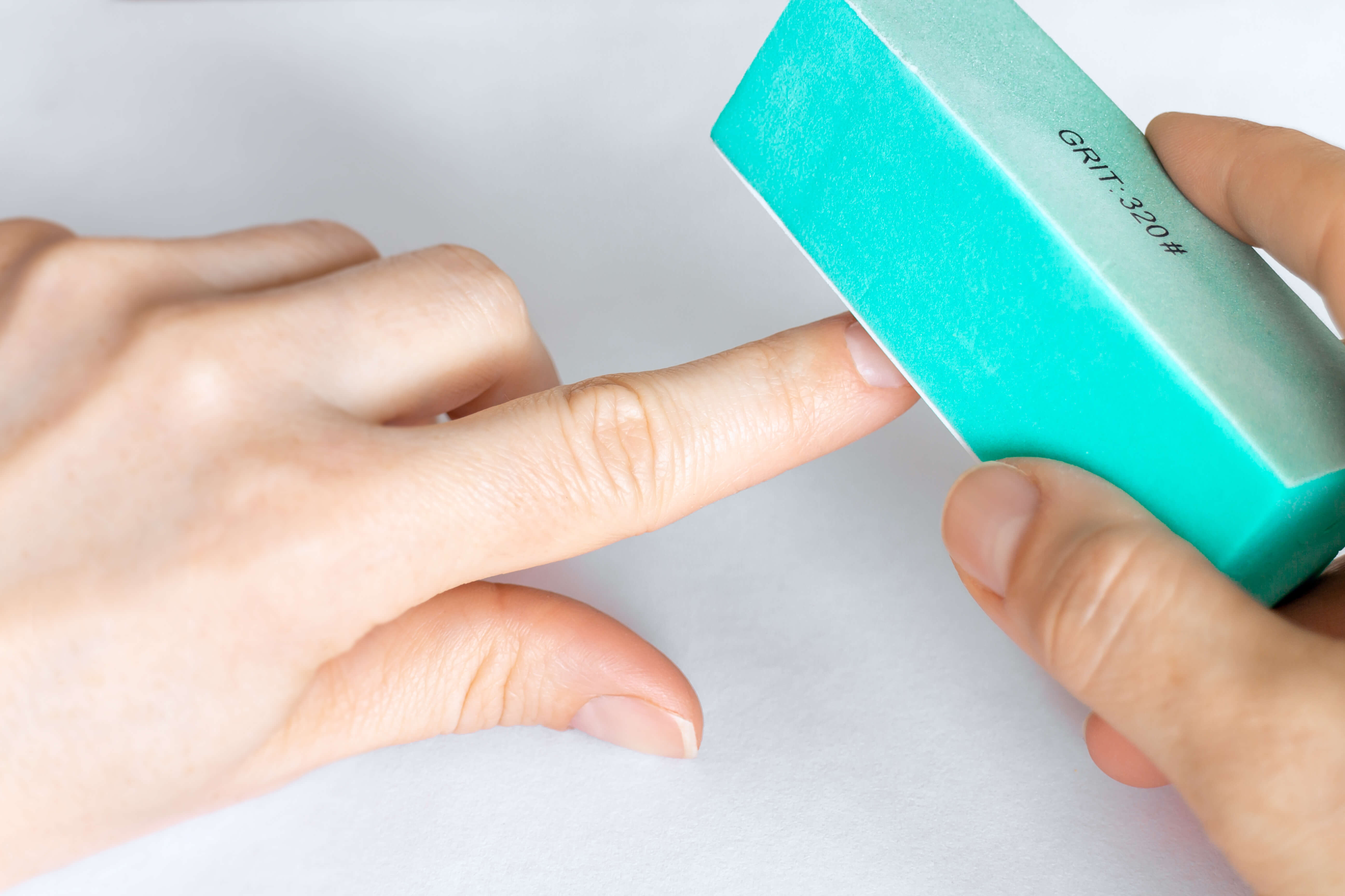 Morary Nagelpolierblock Orange – 5 Stück, Für Glänzende Und Glatte Nägel