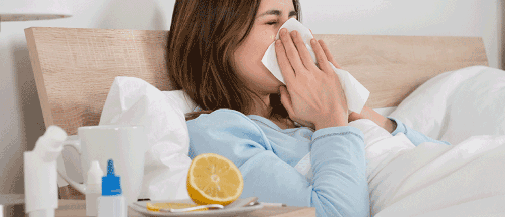 Nasensalben Erkältung Bett