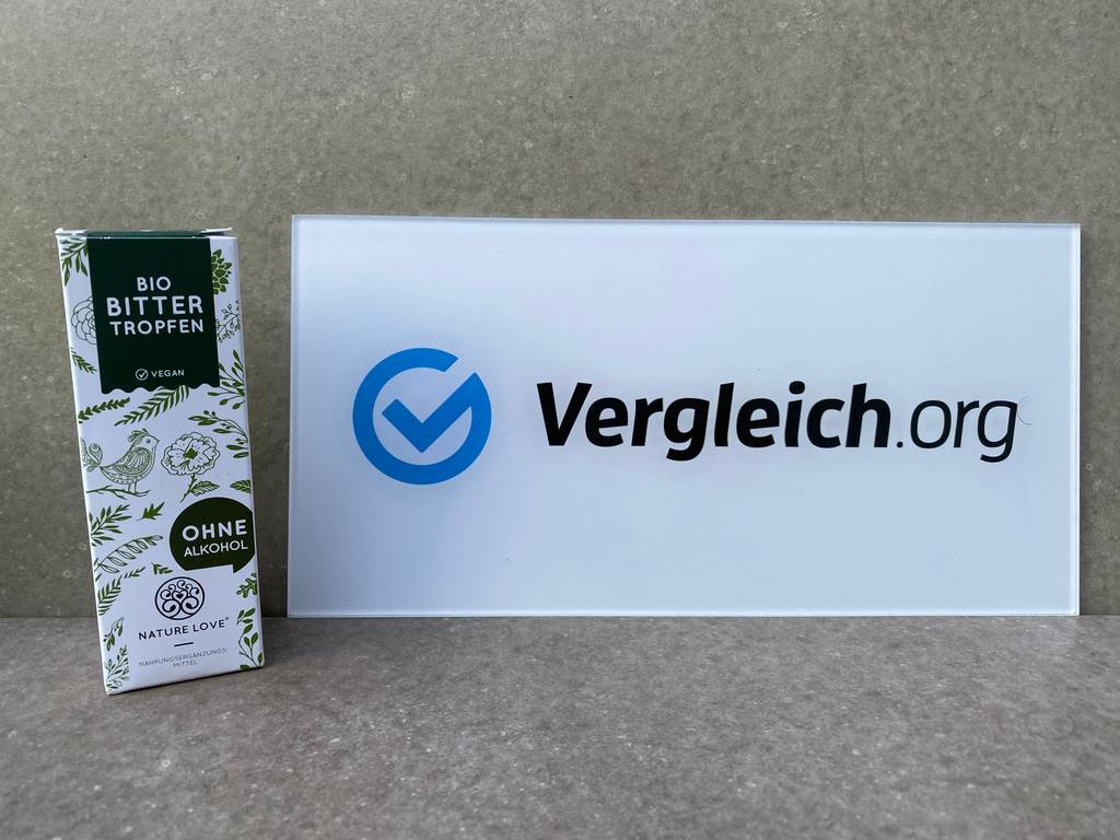 Nature-Love-Bio-Bittertropfen Verpackungsvorderseite