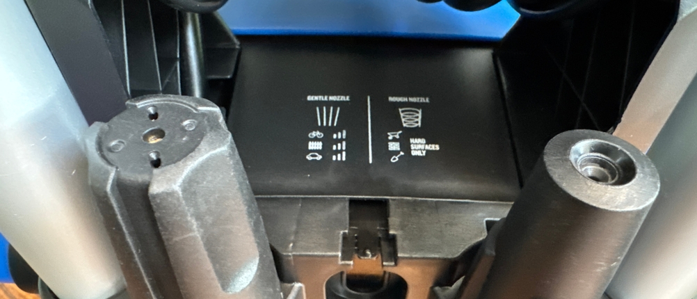 Eine Beschreibung für den Verwendungszweck verschiedener Düsen des Nilfisk E 145.4-9 X-TRA