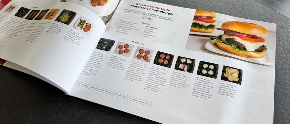 Rezeptheft der Ninja Foodi AG301EU