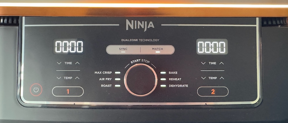 Bedienfeld der Ninja Foodi MAX AF400EUCP