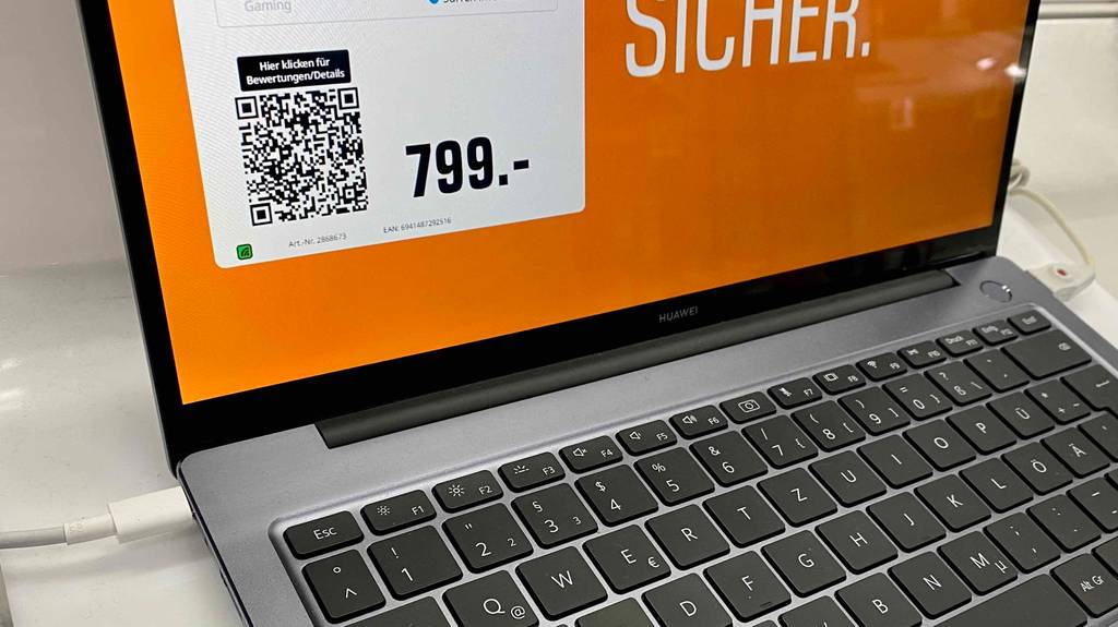 Notebook in der Größe 14 Zoll getestet. 