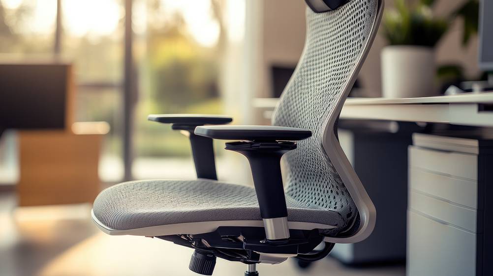 Nowy-Styl-Bürostuhl-Test: Einstellmöglichkeiten des Sitzes, der Rückenlehne und der Armlehne sorgen für ein ergonomischeres Sitzen.