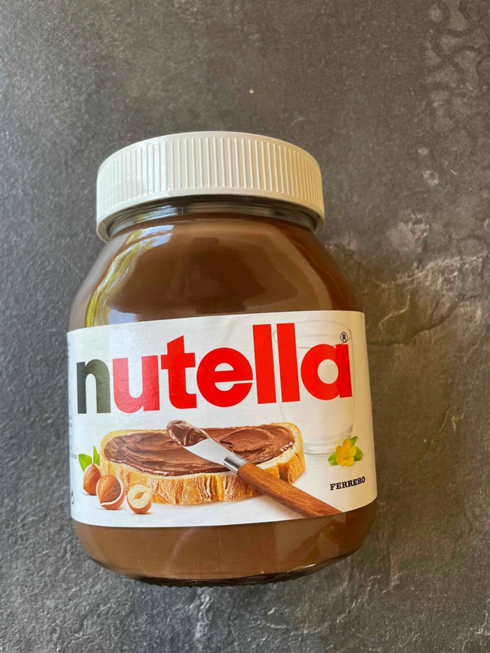 Eine Nutella-Packung 