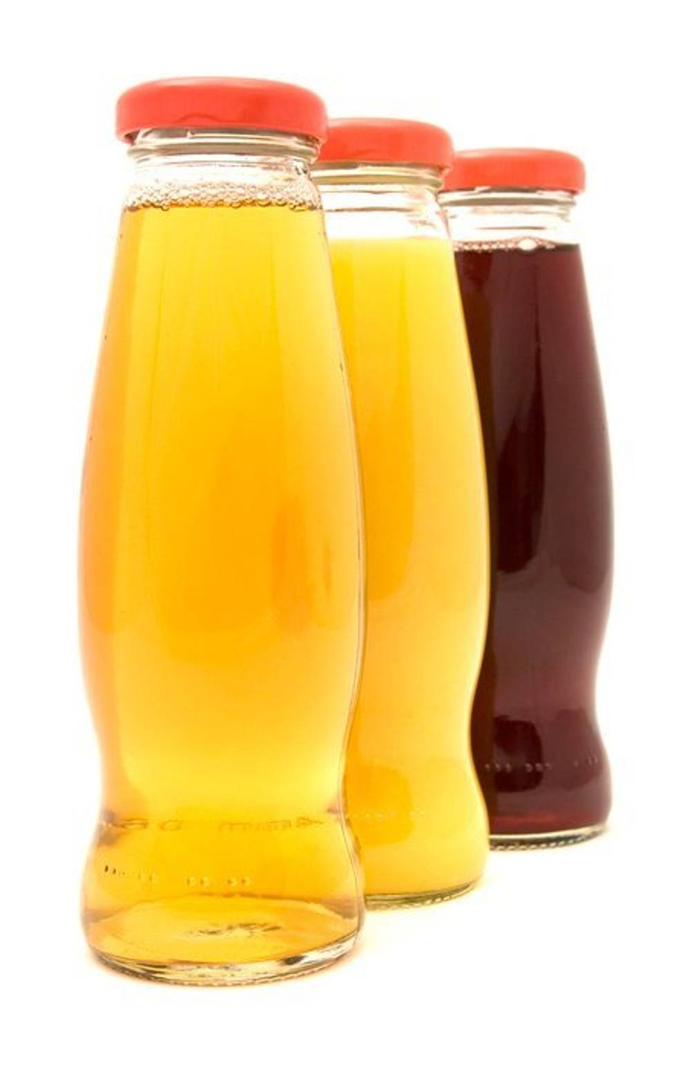 Obstpresse Glasflaschen