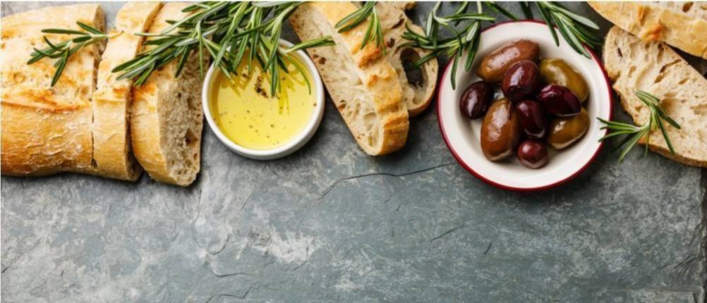 olivenöl verkostung brot
