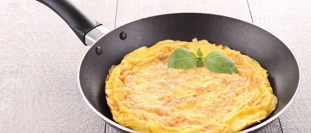 Omelette-Pfanne Test