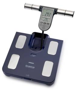 Omron-BF-511 Körperanalysewaage mit Handsensoren
