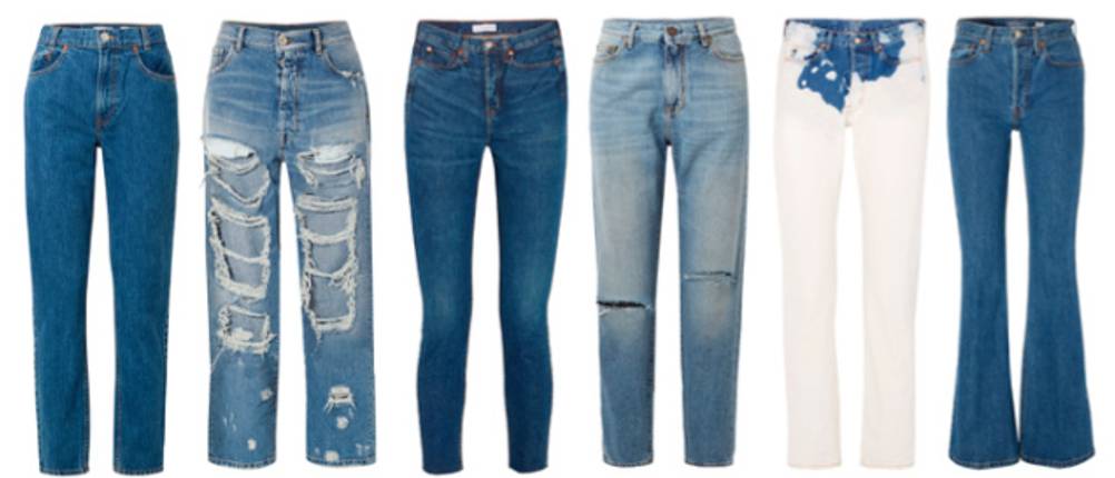 Designs von Only-Jeans im Test: Jeans in verschiedenen Farben, Formen und Ausstattungen.