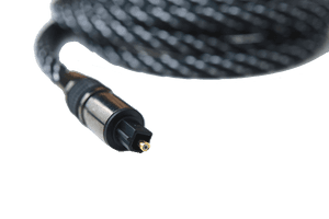 Stecker eines optischen TOSLINK-Kabels