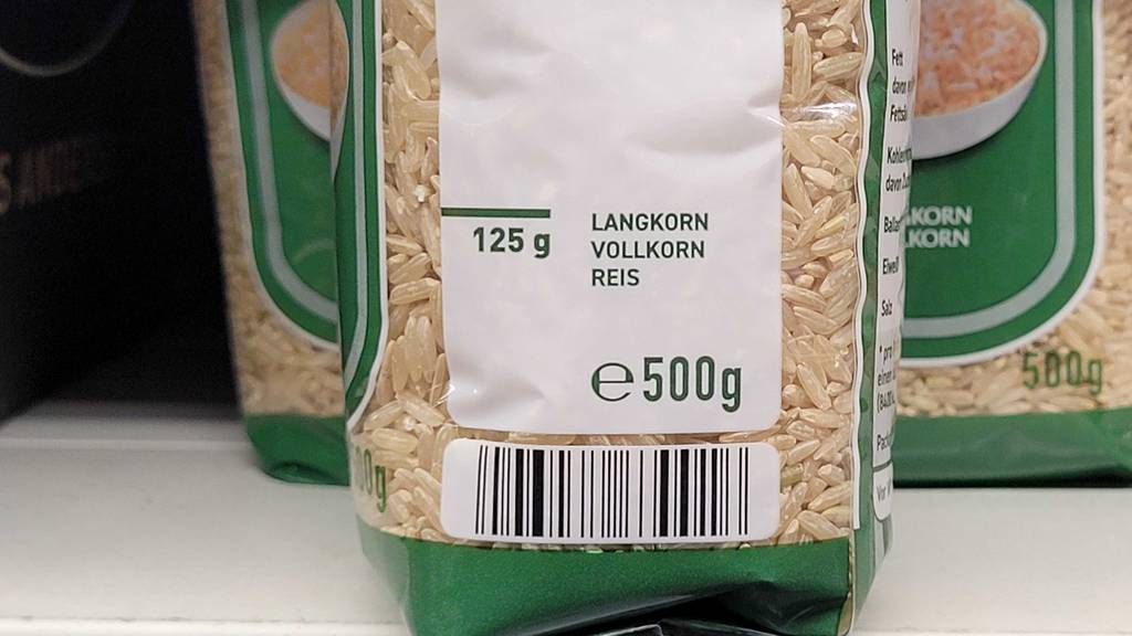 Vollkornreis im Test: Nahaufnahme einer 500-g-Packung.