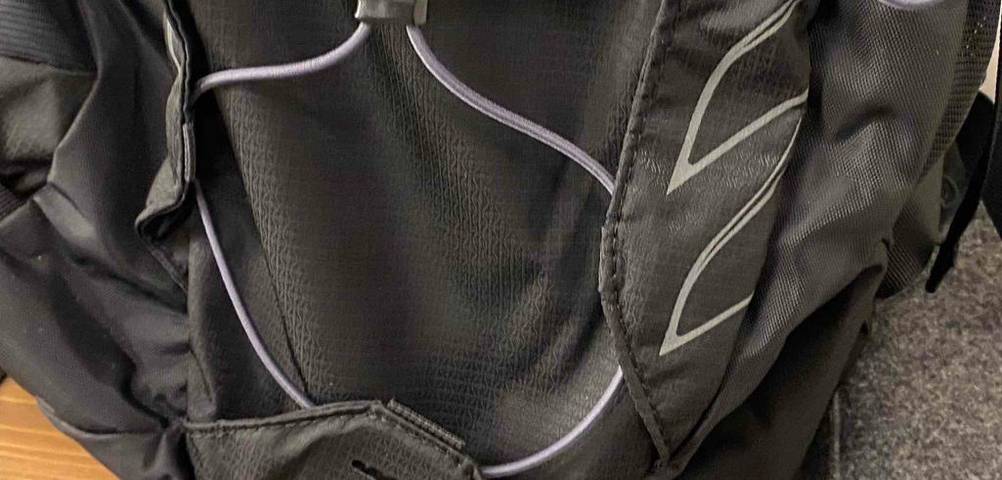 Osprey Rucksack im Test: Detailansicht des Materials und der Verarbeitung.