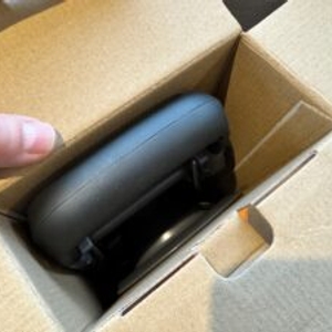 Geöffneter Karton beim Oxo-Gemüsehobel