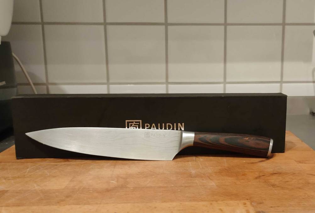 Paudin Messer mit Verpackung