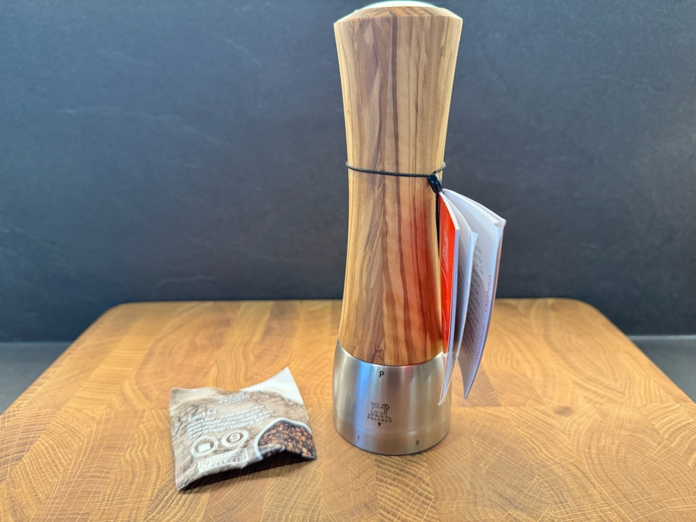 Peugeot Madras mit Pfefferkörnern und Anleitung