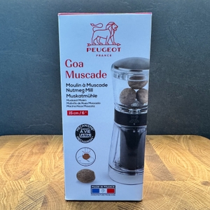 Peugeot-Muskatmühle Goa im Karton