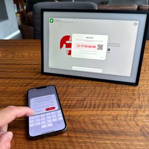 Bilderrahmen Pexar ‎PX-110BLKGL mit App verbinden
