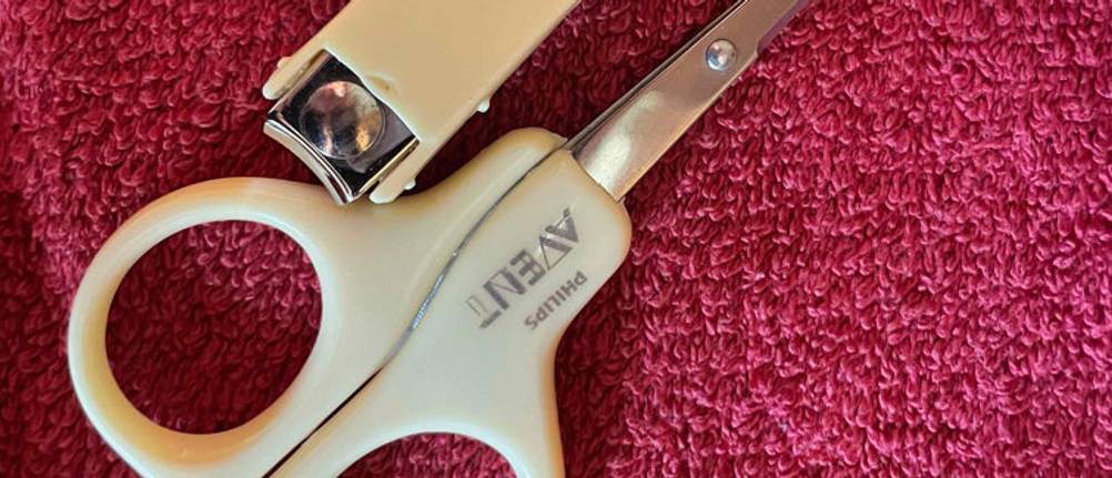 Nagelschere und Knipser für Babys von Philips Avent