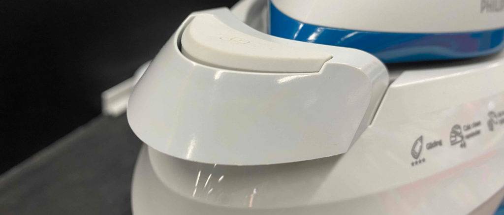 Detailansicht Philips Dampfbügeleisen