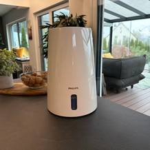 Der Philips HU3916/10 steht auf einer Küchenarbeitsplatte