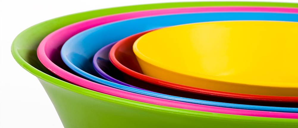 Plastikschüssel Test
