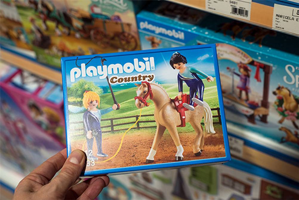 Playmobil-Bauernhof im Test: In der Playmobil Country Serie gibt es viele Pferdesets