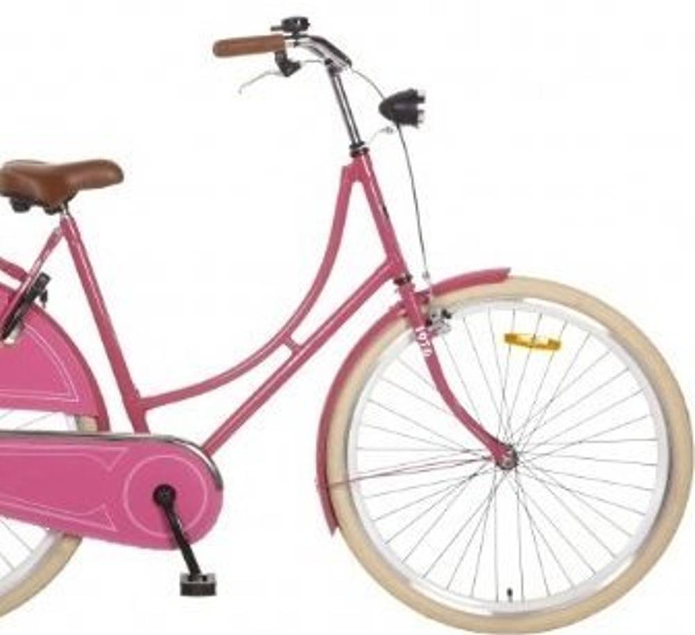 Auch pinkfarbene Räder sind beliebt.