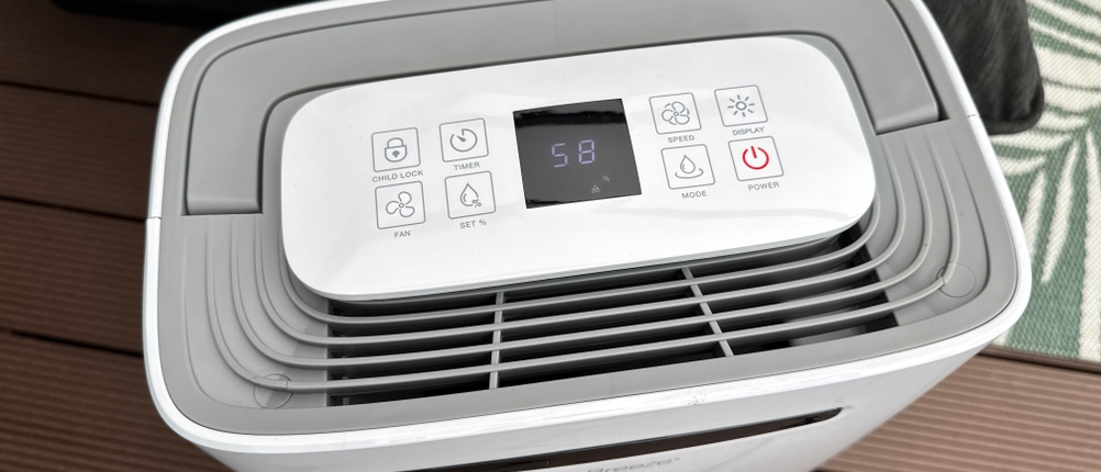 Auf dem Display des Pro Breeze PB-08 werden 58% angezeigt